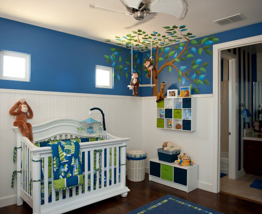 baby room design - تزیین سقف اتاق کودک
