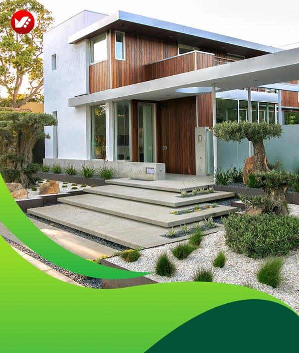 lanscape design 02 - طراحی لند اسکیپ برای باغ و فضاهای سبز مسکونی