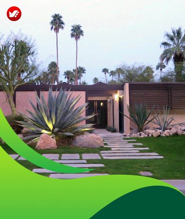 lanscape design 130 - طراحی لند اسکیپ برای باغ و فضاهای سبز مسکونی